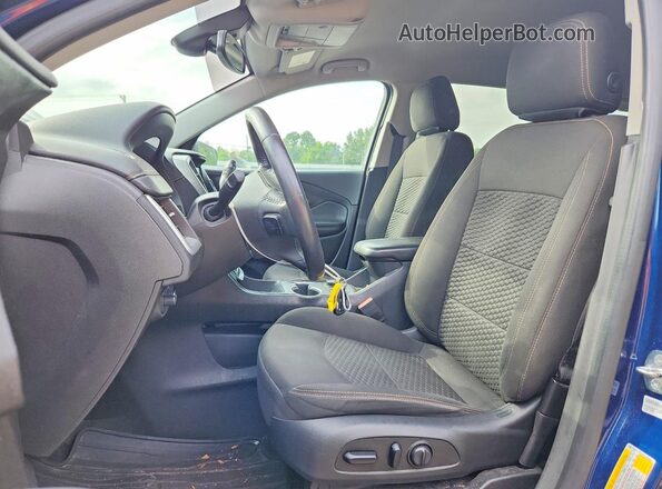 3GKALTEV5LL259029 2020 GMC TERRAIN Синий Вид салона спереди