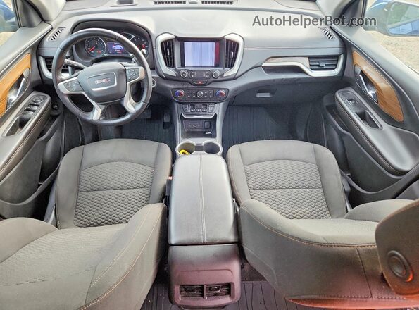 3GKALTEV5LL259029 2020 GMC TERRAIN Синий Вид панели приборов