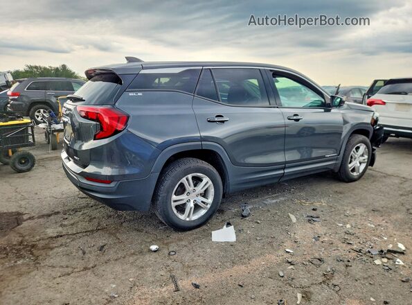 3GKALTEV6JL213660 2018 GMC TERRAIN Black Задня права чверть