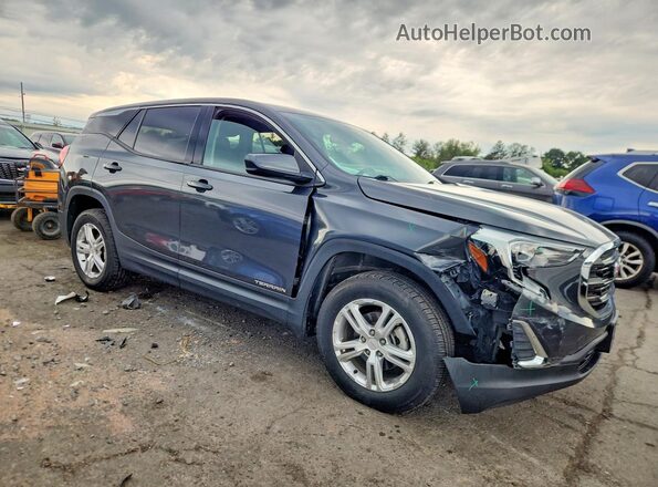 3GKALTEV6JL213660 2018 GMC TERRAIN Black Передня права чверть