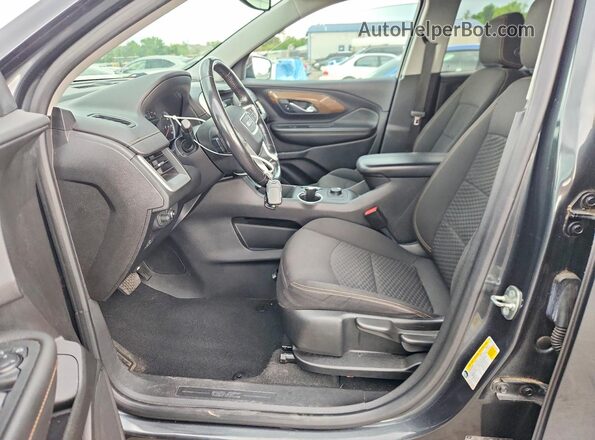 3GKALTEV6JL213660 2018 GMC TERRAIN Black Вид салону спереду