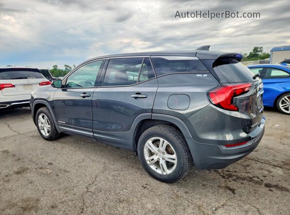 3GKALTEV6JL213660 2018 GMC TERRAIN Black Задня ліва чверть