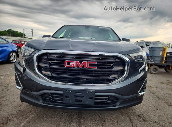 3GKALTEV6JL213660 2018 GMC TERRAIN Black Вид спереду