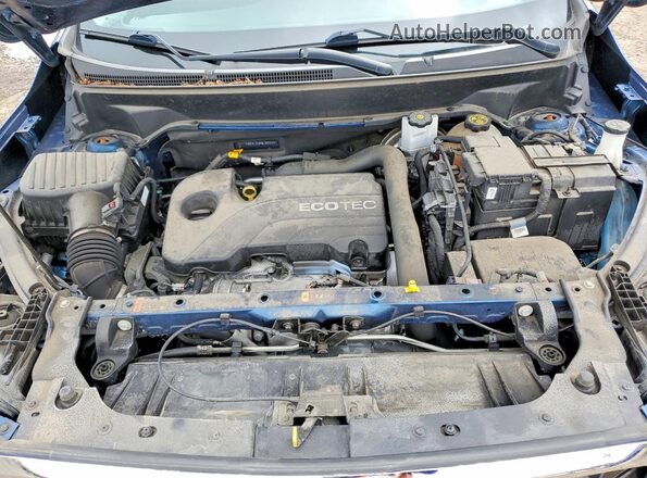 3GKALTEV6ML384915 2021 GMC TERRAIN Синий Вид подкапотного пространства