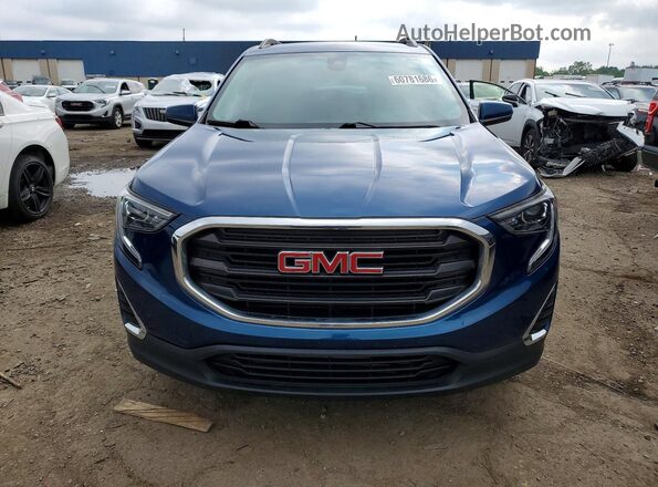 3GKALTEV6ML384915 2021 GMC TERRAIN Синий Вид спереди