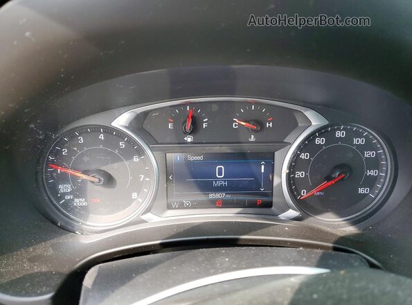 3GKALTEV6ML384915 2021 GMC TERRAIN Синий Вид щитка приборов