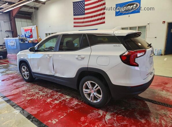 3GKALTEV6NL245224 2022 GMC TERRAIN White Tył lewy