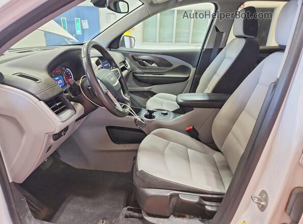 3GKALTEV6NL245224 2022 GMC TERRAIN White Widok wnętrza z przodu