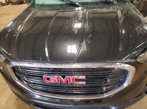 3GKALTEV7JL184802 2018 GMC TERRAIN Black Vista interior trasera