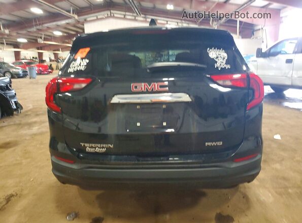 3GKALTEV7JL184802 2018 GMC TERRAIN Black Vista trasera