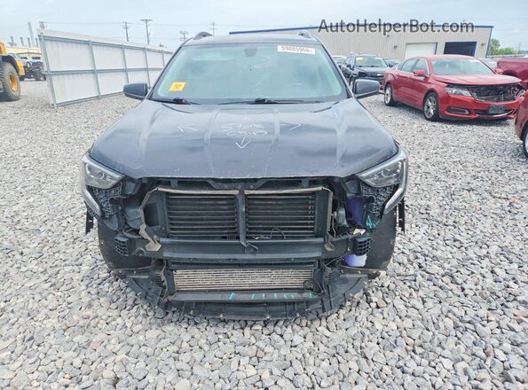 3GKALTEV7KL182047 2019 GMC TERRAIN Black წინა ხედი