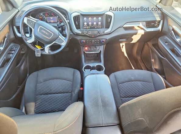 3GKALTEV7LL191073 2020 GMC TERRAIN White Առջևի վահանակի տեսք