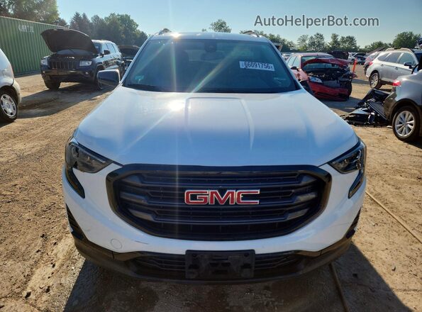 3GKALTEV7LL191073 2020 GMC TERRAIN White Դիմացի տեսք
