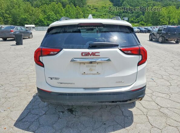 3GKALTEV7LL250512 2020 GMC TERRAIN White Հետևի տեսք
