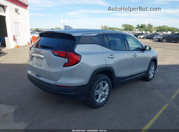 3GKALTEV7LL296034 2020 GMC TERRAIN Серый Задняя правая четверть