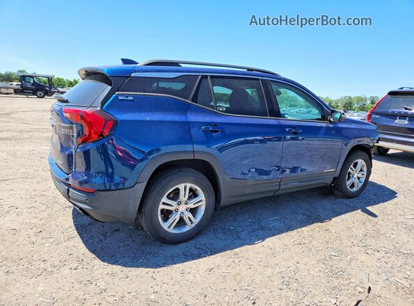 3GKALTEV7LL302124 2020 GMC TERRAIN Blue უკანა მარჯვენა
