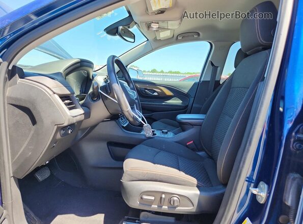 3GKALTEV7LL302124 2020 GMC TERRAIN Blue წინა სალონის ხედი