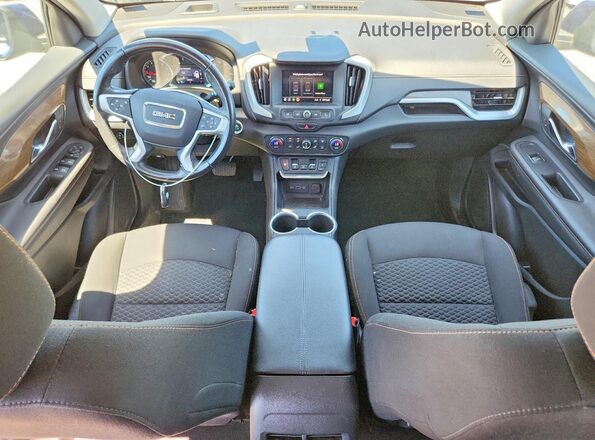 3GKALTEV7LL302124 2020 GMC TERRAIN Blue წინა პანელის ხედი
