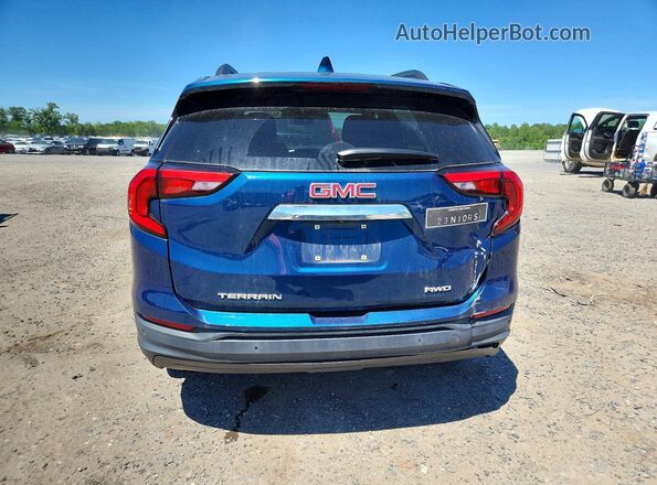 3GKALTEV7LL302124 2020 GMC TERRAIN Blue უკანა ხედი