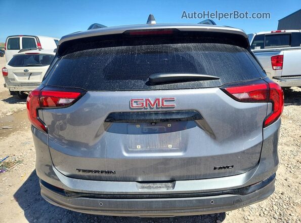 3GKALTEV7LL304780 2020 GMC TERRAIN Charcoal Հետևի տեսք