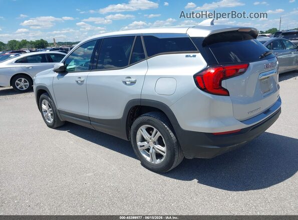 3GKALTEV7LL327315 2020 GMC TERRAIN Silver Задня ліва чверть