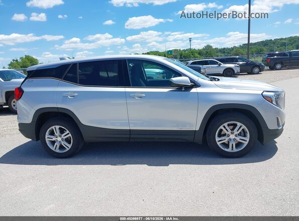 3GKALTEV7LL327315 2020 GMC TERRAIN Silver Панорамний вид салону 360°