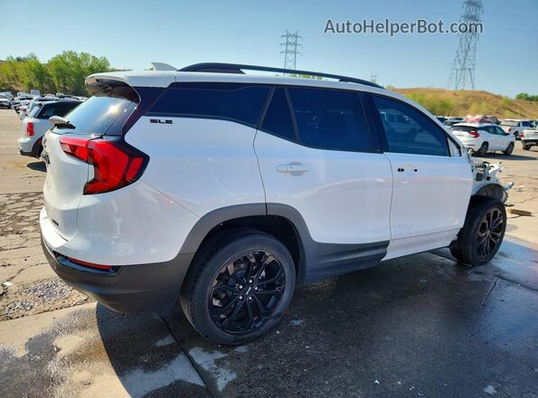 3GKALTEV7LL331736 2020 GMC TERRAIN Белый Задняя правая четверть