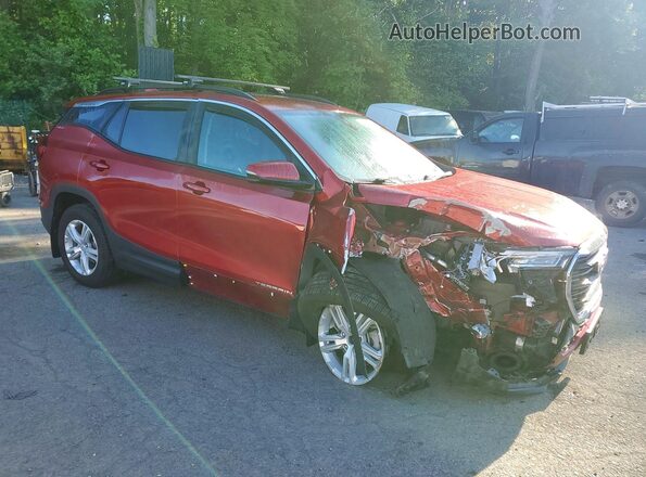 3GKALTEV7NL128848 2022 GMC TERRAIN Red Front right