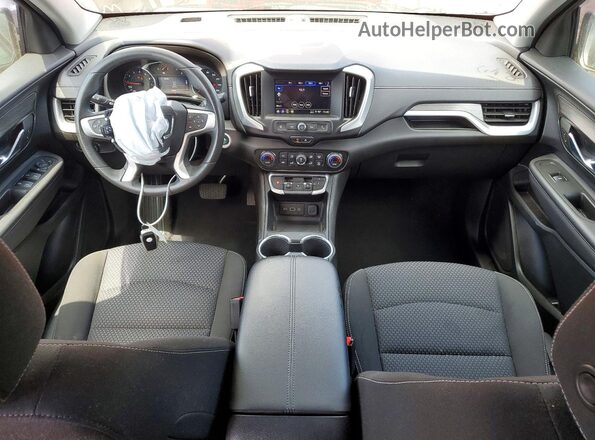 3GKALTEV7NL128848 2022 GMC TERRAIN Red Dashboard view