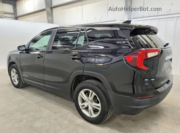 3GKALTEV7NL168430 2022 GMC TERRAIN Black Tył lewy