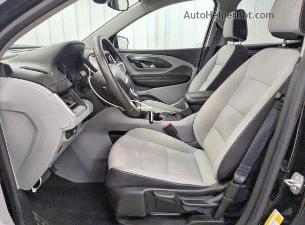 3GKALTEV7NL168430 2022 GMC TERRAIN Black Widok wnętrza z przodu