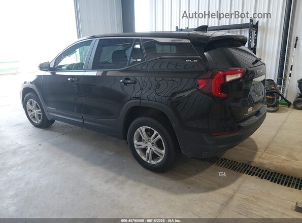 3GKALTEV7NL178150 2022 GMC TERRAIN Black უკანა მარცხენა