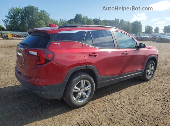 3GKALTEV7NL196972 2022 GMC TERRAIN Red Задня права чверть