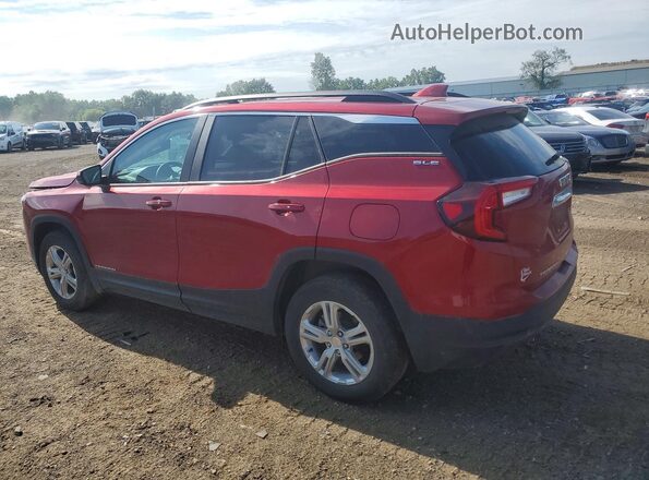3GKALTEV7NL196972 2022 GMC TERRAIN Red Задня ліва чверть
