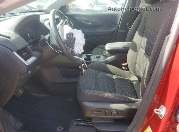 3GKALTEV7NL196972 2022 GMC TERRAIN Red Вид салону спереду