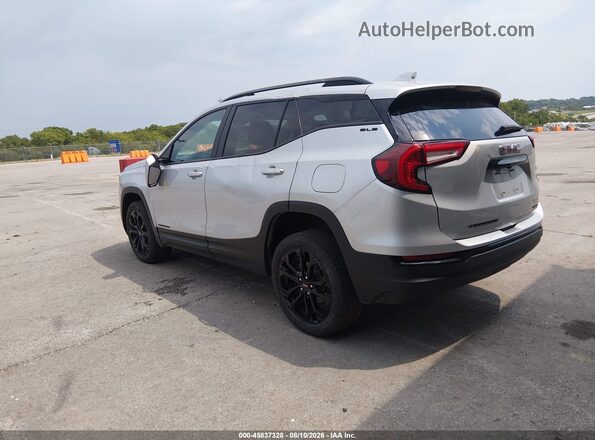 3GKALTEV7NL268396 2022 GMC TERRAIN Silver Tył lewy