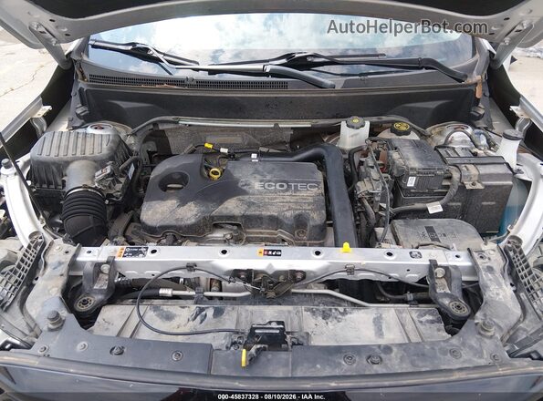 3GKALTEV7NL268396 2022 GMC TERRAIN Silver Widok z tyłu
