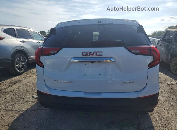 3GKALTEV8LL158146 2020 GMC TERRAIN White უკანა ხედი