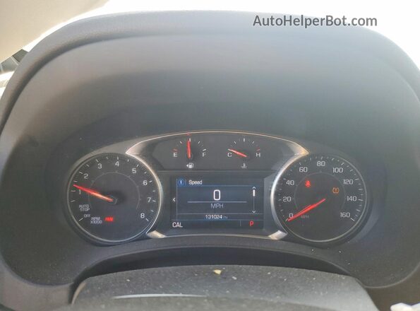 3GKALTEV8LL158146 2020 GMC TERRAIN White ხელსაწყოთა პანელის ხედი