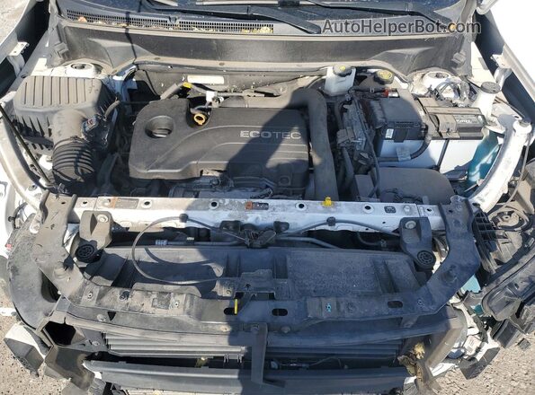 3GKALTEV8LL158146 2020 GMC TERRAIN White ძრავის განყოფილების ხედი