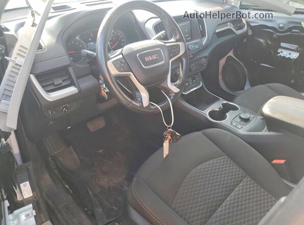 3GKALTEV8LL158146 2020 GMC TERRAIN White წინა პანელის ხედი