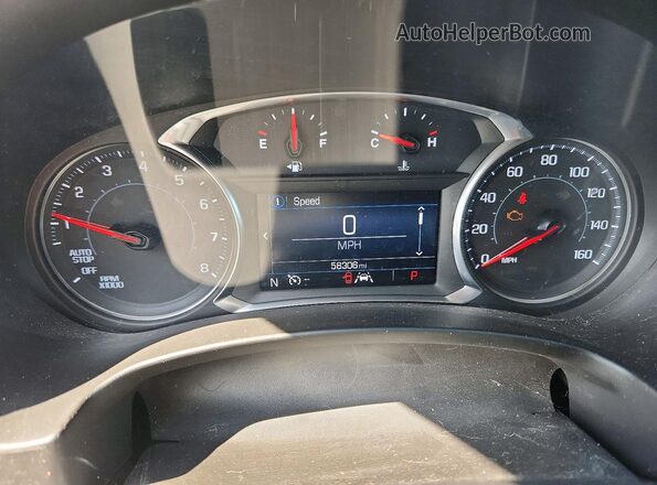3GKALTEV8ML352368 2021 GMC TERRAIN Черный Вид щитка приборов