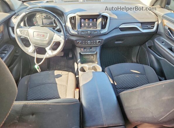 3GKALTEV8ML352368 2021 GMC TERRAIN Черный Вид панели приборов