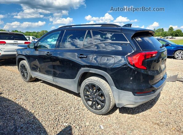 3GKALTEV8ML352368 2021 GMC TERRAIN Черный Задняя левая четверть