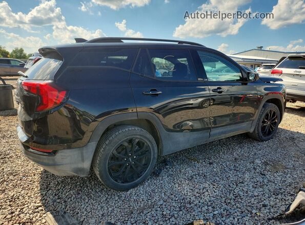 3GKALTEV8ML352368 2021 GMC TERRAIN Черный Задняя правая четверть