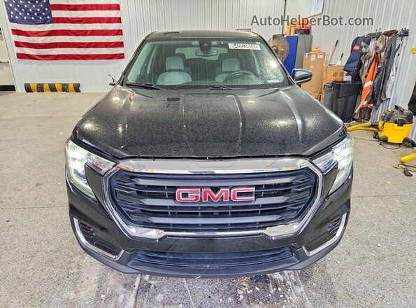 3GKALTEV8NL233835 2022 GMC TERRAIN Black Դիմացի տեսք