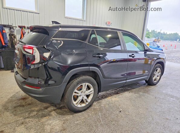 3GKALTEV8NL233835 2022 GMC TERRAIN Black Հետևի աջ