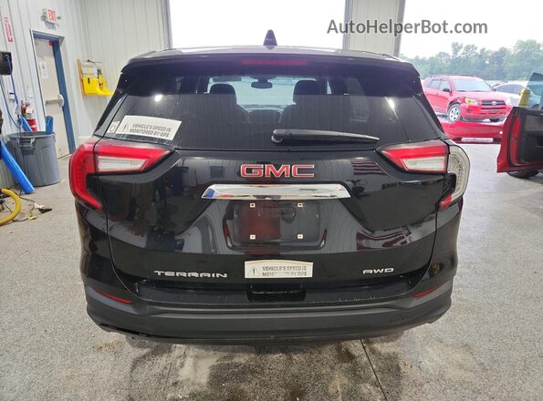 3GKALTEV8NL233835 2022 GMC TERRAIN Black 