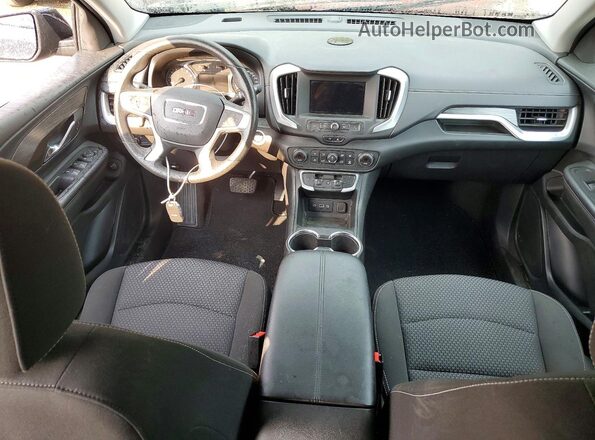 3GKALTEV8NL273090 2022 GMC TERRAIN Черный Вид панели приборов