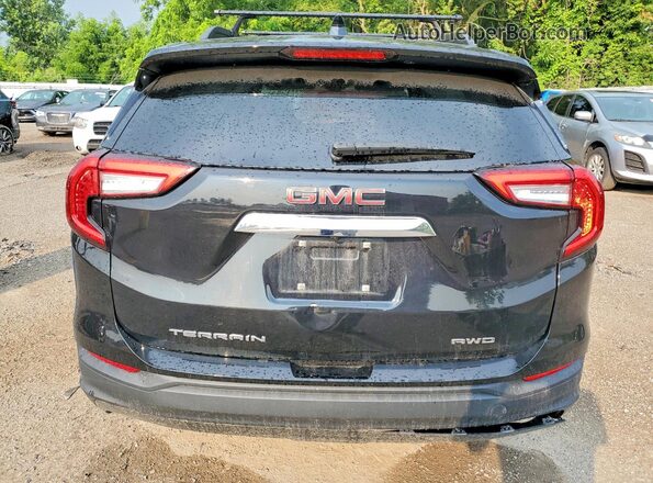3GKALTEV8NL273090 2022 GMC TERRAIN Черный Вид сзади